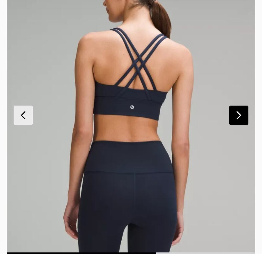 Lululemon Energy Longline Bra Medium Support Size: 4